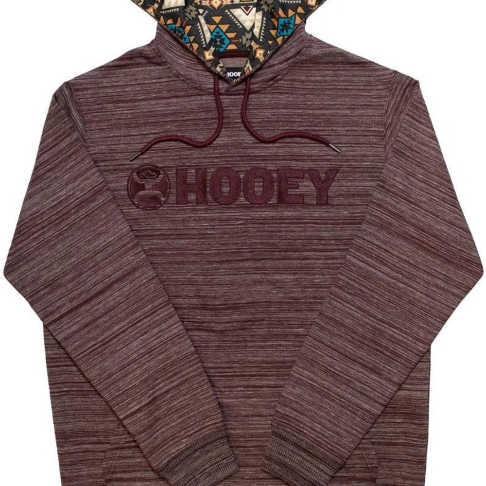 Hooey “Lock up” Burgandy Hoodie
